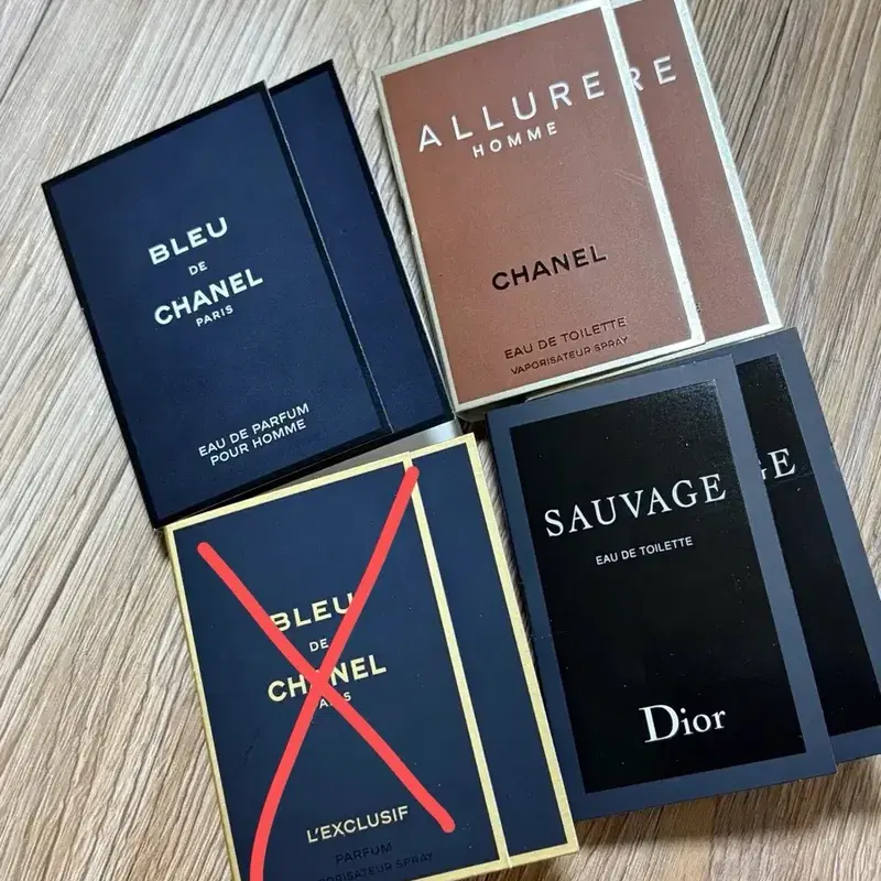 남성향수 (블루드샤넬, 알뤼르옴므, 소바쥬, 렉스클루시프 등)