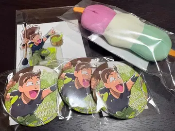 세가 럭키 쿠지 닌타마 란타로 츠기야 산노스케 봉제 인형 파우치