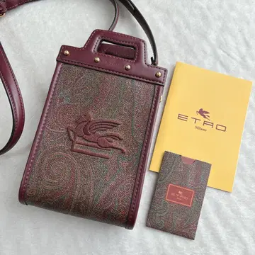 [미사용에 가까운] 에트로 ETRO 페이즐리 2way 사선 가케
