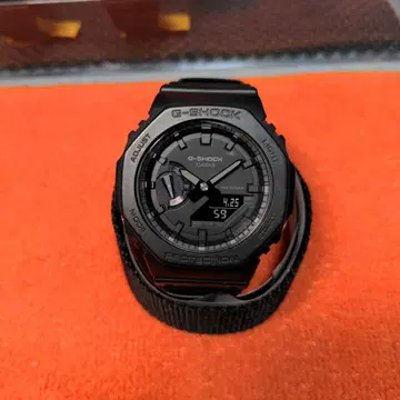 2 카시오 G-SHOCK GA-2100 카본 코어 가드, 풀 블랙