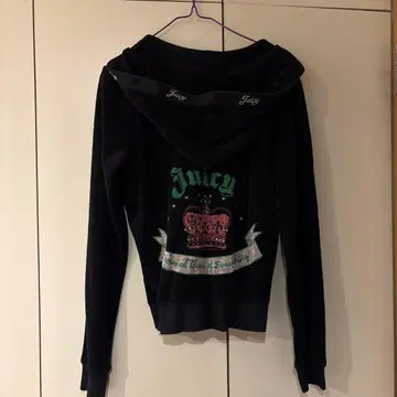 Juicy Couture 블랙 후디