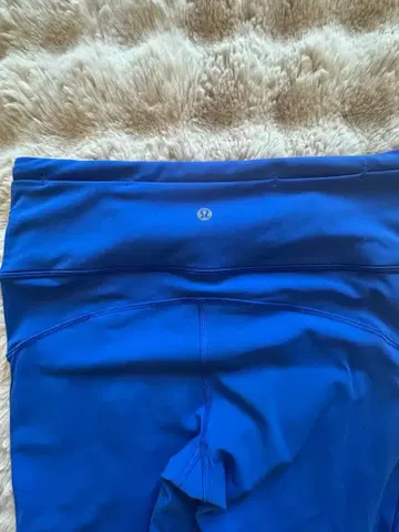 Blue Lululemon leggings S-M