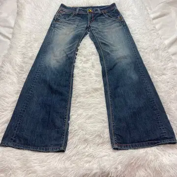 00s archive 데님 플레어 로우라이즈 y2k 헤이세이