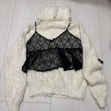 Ank Rouge 뷔스티에 니트