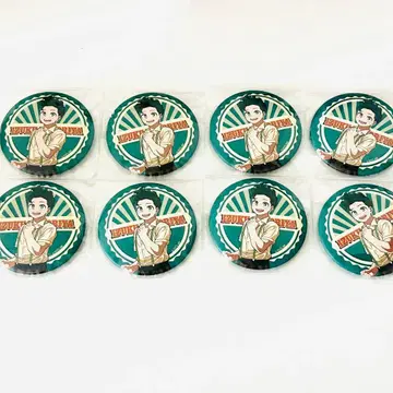 나의 히어로 아카데미아 아메리칸 레트로 매트 캔뱃지 미도리야 이즈쿠 데쿠