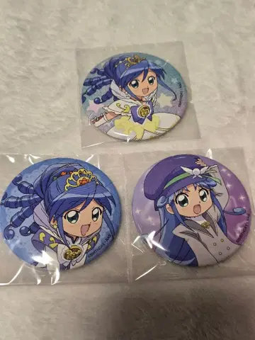 신비한 별의 쌍둥이 공주 빌리지 뱅가드 캔뱃지 레인 3종