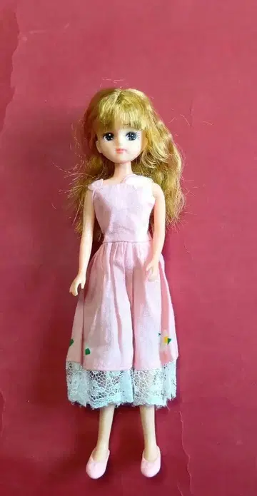 [ 쇼와 레트로 ] 리카짱 핑크 드레스
