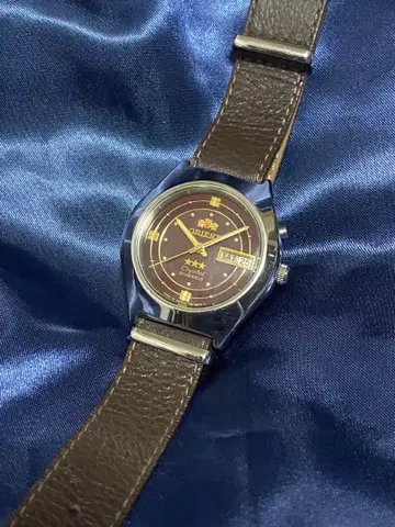 오리엔트 쓰리스타 자동 와인딩 레트로 레어 오토매틱 작동품