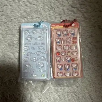봉봉 드롭 씰 미니어처 참 산리오 가챠 키티 시나몬