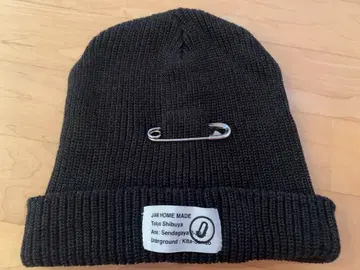 JAM HOME MADE x CA4LA 니트 모자 블랙