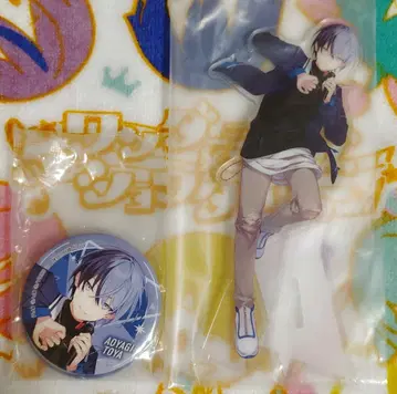 프로세카 토우야 세가 럭키 쿠지 D상 아크릴 스탠드 F상 캔뱃지