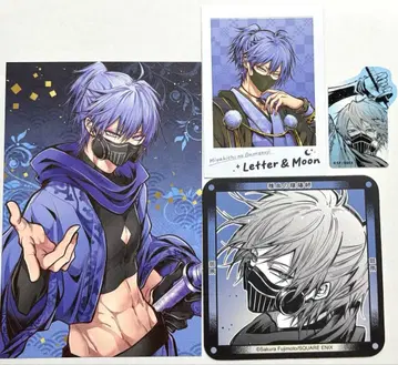 마혈의 음양사 카페 Letter&Moon 특전 코스터 마다우