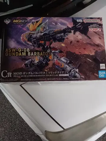 건담 제일복권 C상 건담 발바토스 솔리드 클리어