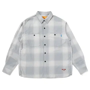 CHALLENGER L/S 섀도우 체크 셔츠