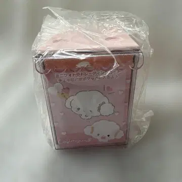 산리오 코기뮨 창문형 수납함 스태킹 수납함 포켓 부착 수납함