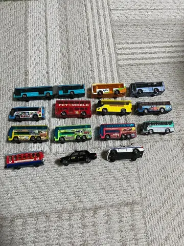 토미카 세트 버스 택시 (할인 완료)