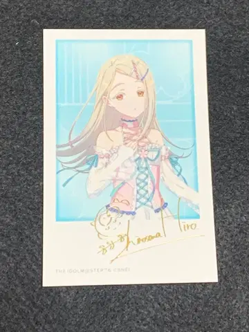 학원 아이돌 마스터 미니 포토 카드 시노자와 히로