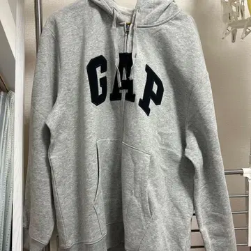 릴랙스 GAP 로고 집업 후드티