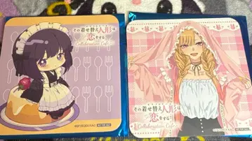 그 비스크돌은 사랑을 한다 콜라보 카페 특전 코스터