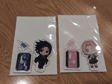 NARUTO BORUTO 아크릴 스탠드 사스케 사쿠라