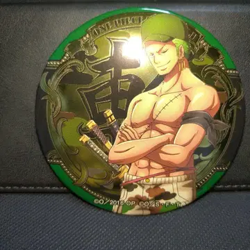 원피스 굿즈 캔뱃지 GOLD 로로노아 조로