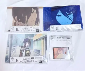 제일복권 쪼꼬렛 체인소 맨 B상 D상 아크릴 보드 레제