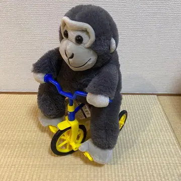 다이토 자전거를 탄 고릴라 봉제 인형