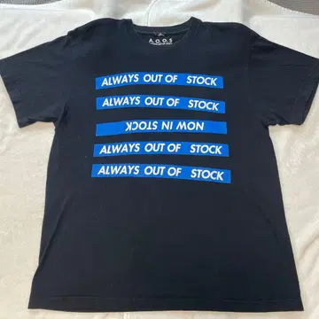 A.O.O.S. Always Out of Stock 티셔츠 L 사이즈