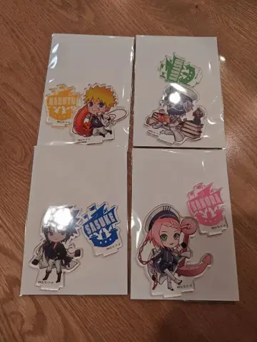 NARUTO 아크릴 스탠드 사스케 사쿠라 나루토 카카시 마린