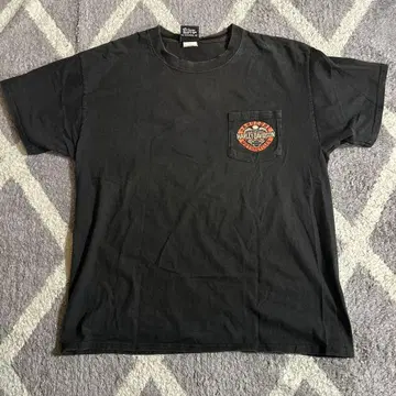 00's 할리데이비슨 헤인즈 포켓 티셔츠