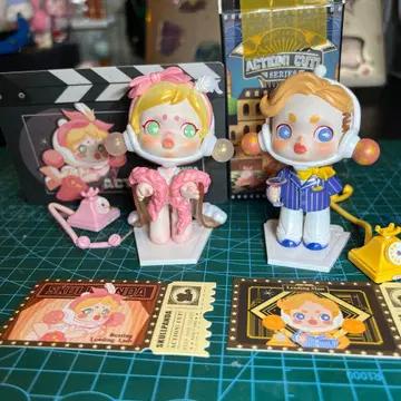 스컬팬더 POP MART Skullpanda 액션! 컷!