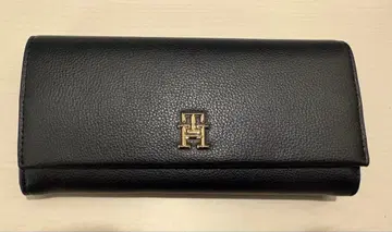 TOMMY HILFIGER 블랙 장지갑 남성용 여성용