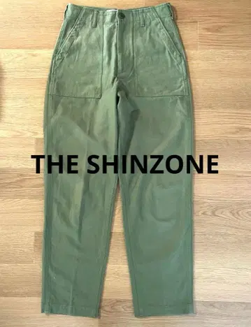 THE SHINZONE 신존 베이커즈 팬츠 베이커 팬츠 카키