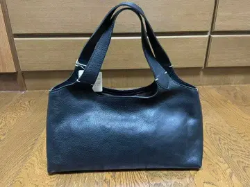 겐텐 토스카 가로 토트백 네이비