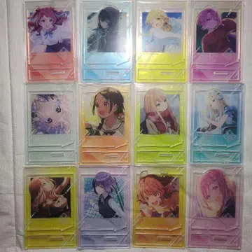 학원 아이돌 마스터 학마스 사진 스타일 아크릴 스탠드 컴플리트 컴플리트