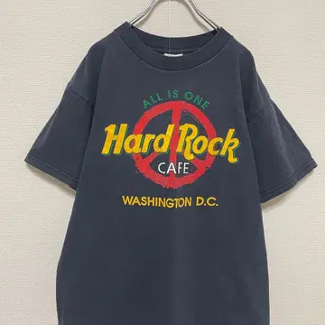 USA제 하드 록 카페 피스 로고 후루야 켄지 kj 착용