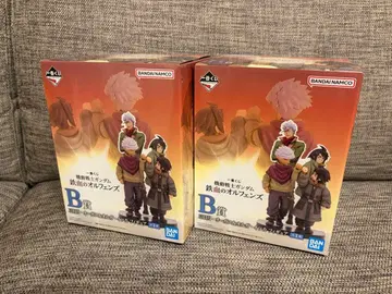 (2개)제일복권 건담 철혈의 오펀스 B상 초승달&올가 피규어