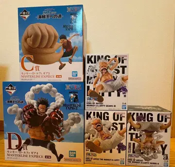 원피스 피규어 모음 세트 제일복권 루피 니카 기어4