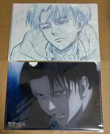 진격의 거인 리바이 wit studio 클리어 파일 세트
