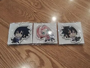 NARUTO BORUTO 아크릴 키링 사스케 사쿠라