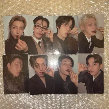 ATEEZ TOKTOQ 트레이딩 카드 혜택 8종 세트