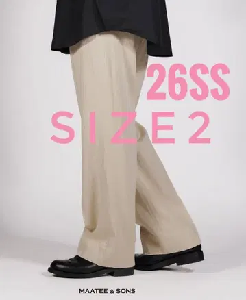maatee and sons 26SS 두룬 CHINO TROUSER