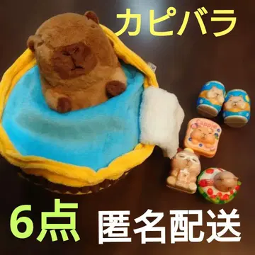 카피바라 목욕탕 온천 스퀴즈 6개 묶음 판매