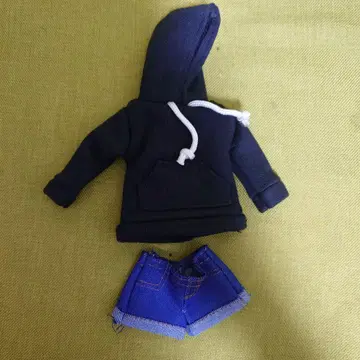 1/6 인형 tbleague 블랙 후드티 숏팬츠 미사용