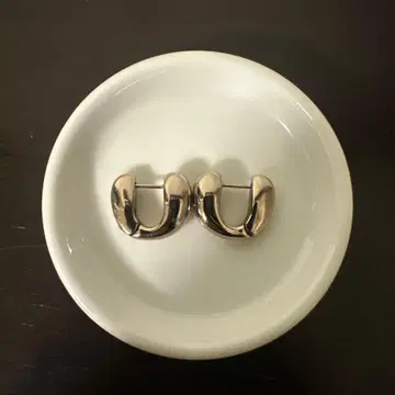 ete 실버 925 U자형 귀찌