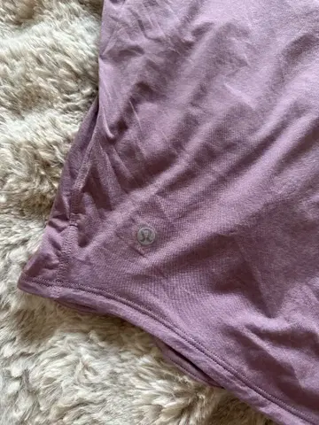 룰루레몬 티셔츠 퍼플 L