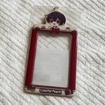 컬러풀 피치 트레이딩 카드 케이스 유안군 카라피치 발렌타인