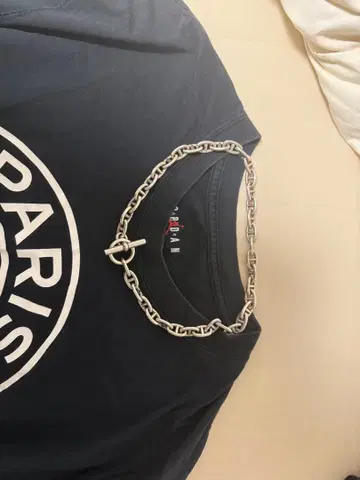 실버 925 닻 체인 목걸이