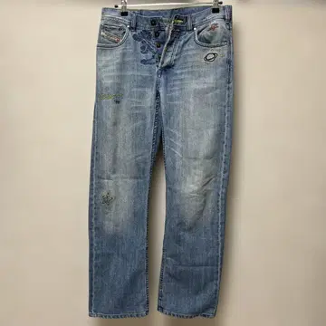 Only the Brave 자수 데님 팬츠 30