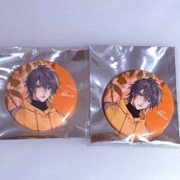 니토키라 타워 레코드 카페 콜라보 토가이누노치 아키라 캔뱃지 2개 세트